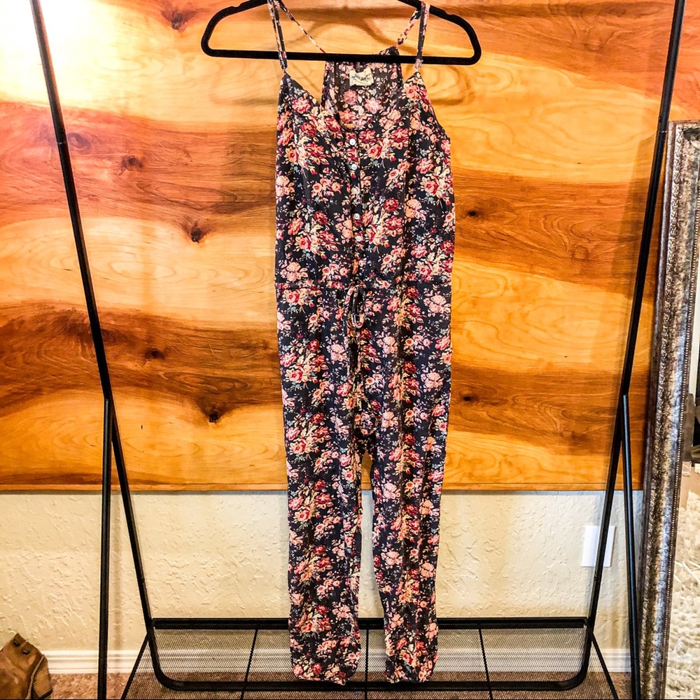 Ralph Lauren- Floral Jumper, Romper, Jumpsuit